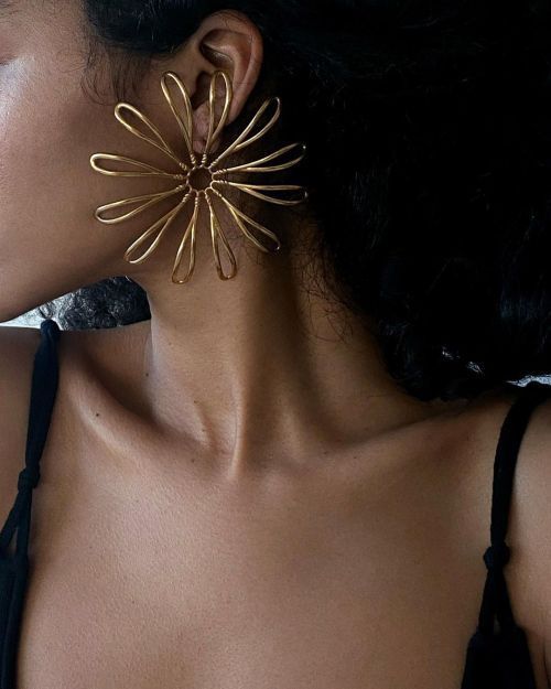 Boucles d’oreilles ethnique africain, artisanat africain